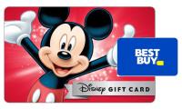 Disney Gift Card with Best Buy Gift Card