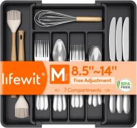 Lifewit Silverware Drawer Organizer