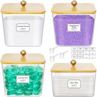 Lifewit Laundry Pods Container 4 Pack