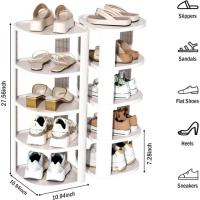 Shoe Rack Vertical 10-Tier