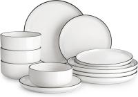 Malacasa Plates and Bowls Sets