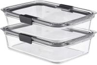 Rubbermaid Brilliance Glass Food Storage Containers 2 Pack