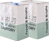 Elong 92L Laundry Baskets 2 Pack