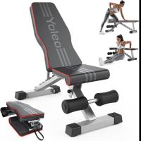 Yoleo Adjustable Weight Bench for Home Gym