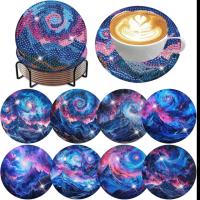 Aurora Diamond Art Coasters 8 Pack