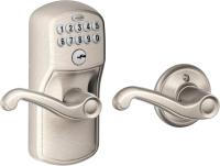 Schlage Plymouth Keypad Lock with Lever Handle