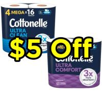 Cottonelle Toilet Papers