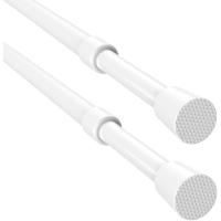 Spring Tension Curtain Rods 2 Pack
