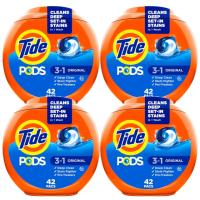 Tide PODS 3-in-1 Laundry Detergent Pacs 168 Pods