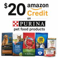 Amazon Purina Pet Food Free Credit