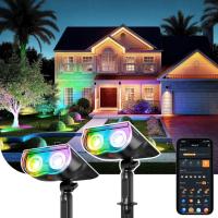 Linkind Smart Solar Multicolor Spot Lights 2 Pack