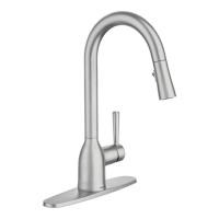 Adler One Handle High Arc Pulldown Kitchen Faucet
