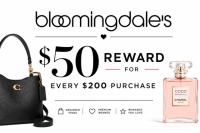 Bloomingdales Reward for Every Purchase