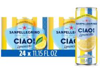 Sanpellegrino Ciao Limoncello Sparkling Water 24 Pack