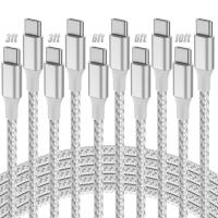USB-C Cable 5 Pack by SwaggWood