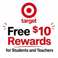 Teachers and Students Free in Target Circle Rewards