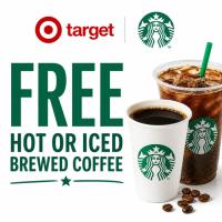 Free Tall Brewed Coffee at Starbucks Inside Target June 23rd
