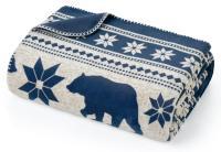 Pawz Plush Oversized Soft Flannel Fleece Throw Blanket