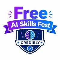 Free Complete AI Skills Fest Credibly Badge