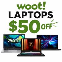 Woot Dell and HP Laptops Sale Extra Off