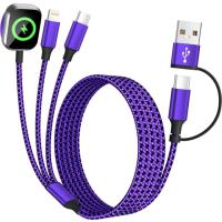 Apple iPhone Applewatch 3-in-2 USB-C Charging Cable
