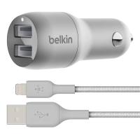 Belkin Boostcharge 24w Dual USB-A Car Charger