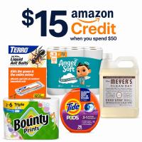 Buy in Amazon Household Items Get a Credit