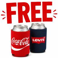 Free Coca-Cola or Levis Branded Koozie June 27 at Target