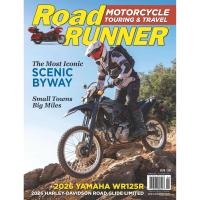 RoadRUNNER Motorcycle Touring and Travel Magazine Year Subscription