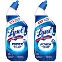 2 Lysol Power Toilet Bowl Cleaner