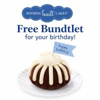 How to Get a Free Nothing Bundt Cakes Bundtlet Your Birthday