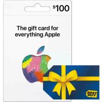 Apple Gift Card with a Best Buy Gift Card