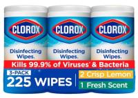 Clorox Disinfecting Wipes Value 3 Pack