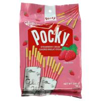 Glico Pocky Strawberry Cream Covered Biscuit Sticks