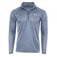 Under Armour 1/2 Zip Tech Muscle Pullover Long Sleeve Shirt