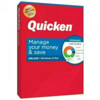 Quicken Deluxe Personal Finance Software Year Subscription