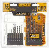 DeWALT DWA1184 Black Gold Drill Bit Set