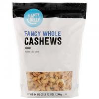 Happy Belly Fancy Whole Cashews Roasted and Salted 44oz