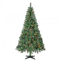 Holiday Time 6ft Prelit Madison Pine Artificial Christmas Tree