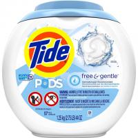 Tide PODS Liquid Laundry Detergent Pacs 57 Count