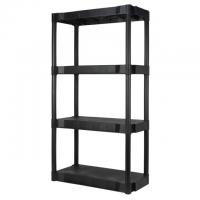 Hyper Tough Plastic Garage Shelf Unit