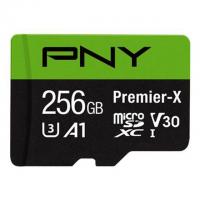 256GB PNY Premier-X Class 10 U3 V30 microSDXC Memory Card