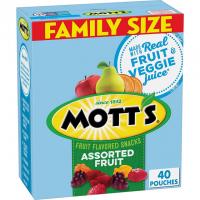 Motts Fruit Flavored Snacks 40 Pack