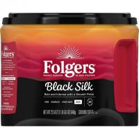 Folgers Black Silk Dark Roast Coffee 1260 Servings