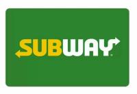 Subway Sandwich Gift Cards