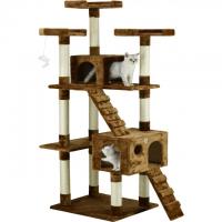 72in Go Pet Club Faux Fur Cat Tree and Condo