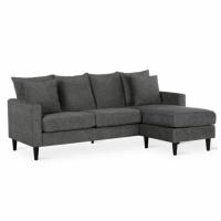 DHP Keaton Reversible Sectional with Pillows