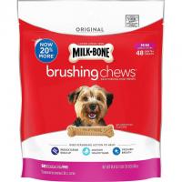 Milk-Bone Daily Brushing Dental Dog Chew Treats 48 Count