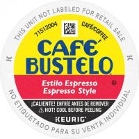 Cafe Bustelo Espresso Style Dark Roast K-Cup Coffee Pods