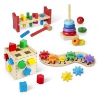 Melissa and Doug Wooden Classic Rainbow Learning Toys